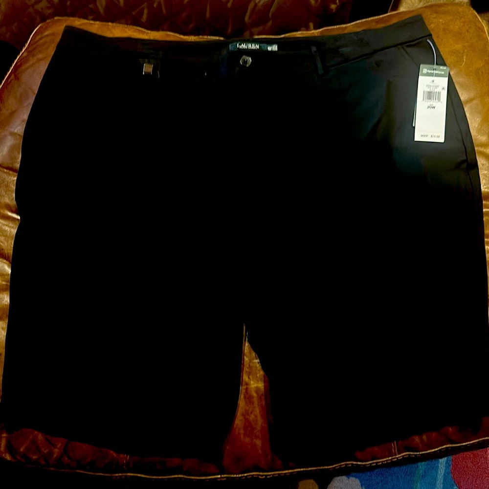 Lauren Ralph Lauren Black Women's Bermuda Shorts NWT